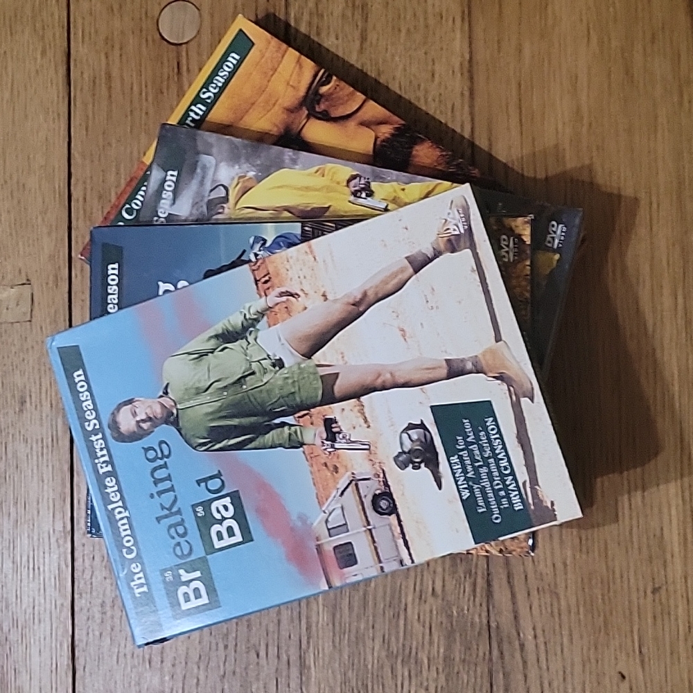 Nwot Breaking Bad Seasons 1-4 DVD